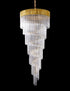 Kuna Pendant Round 7 Layer Spiral 31 Light